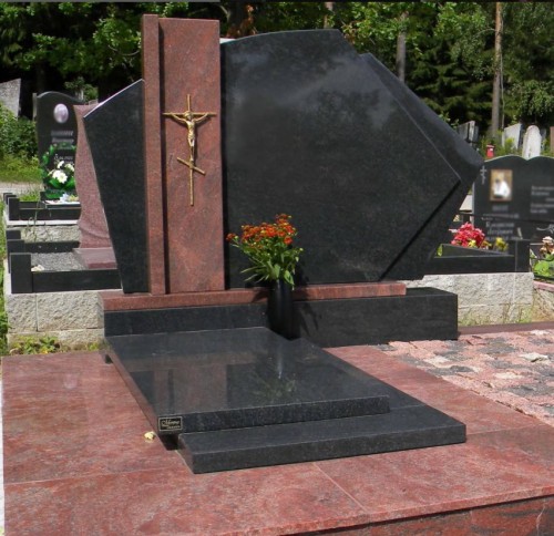 China Xingyan Modern Style Style Tombstone (termasuk Jesus Cross Decoration)