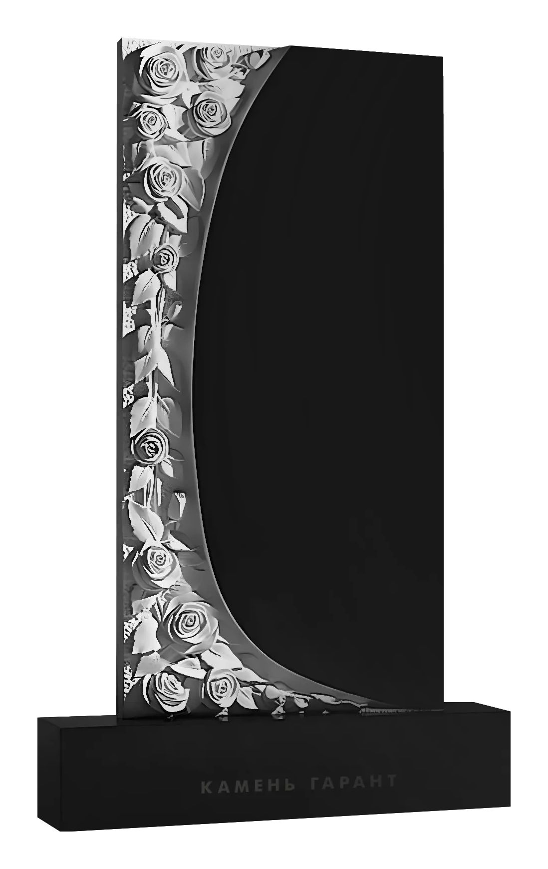 Xingyan Rusia Xingyan Rusia Rose Relief Tombstone