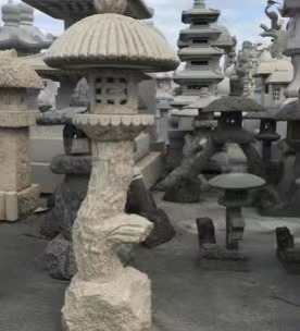 Hot Sale Lentera Batu Granit untuk Dekorasi Taman