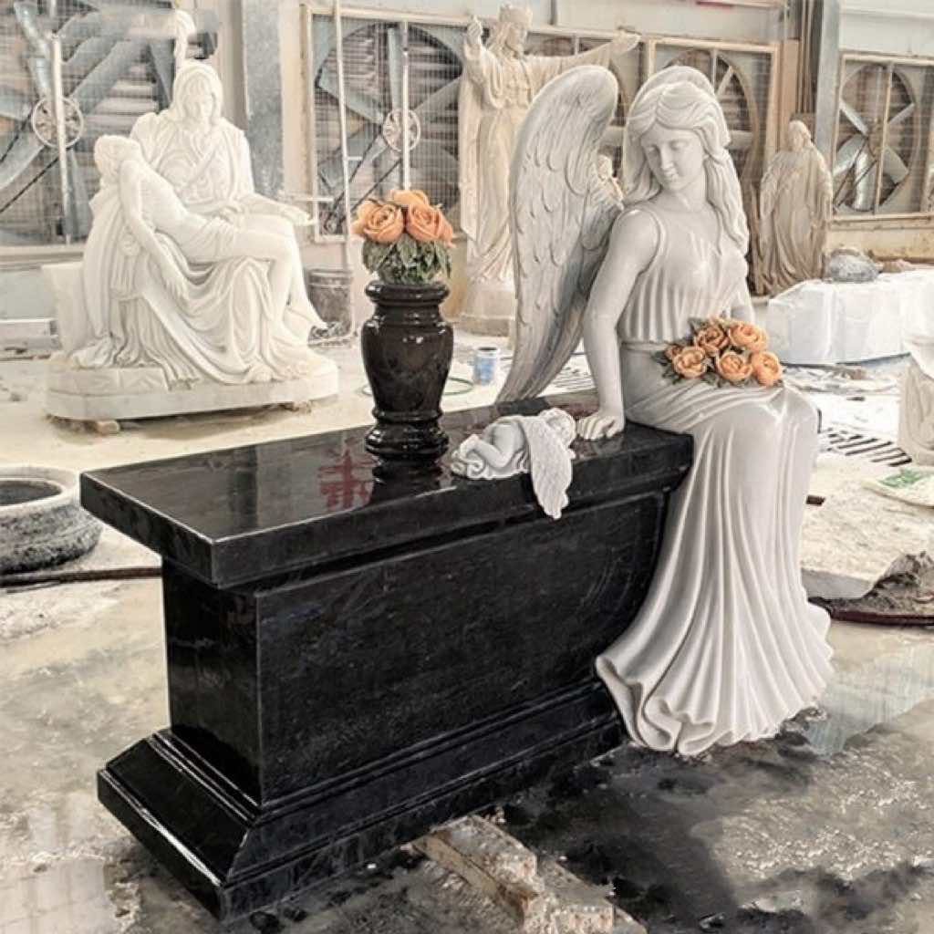 Batu Nisan Marmer Penjaga Malaikat Xingyan